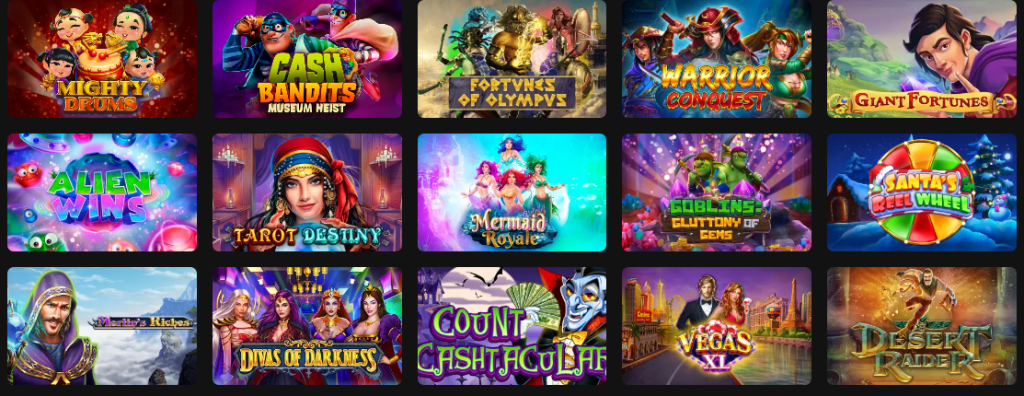 ComicPlay Casino games