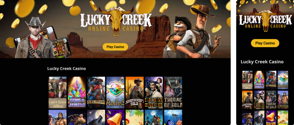 Online Lucky Creek Casino Review 2023: Login, Bonus Codes and Free Spins 5