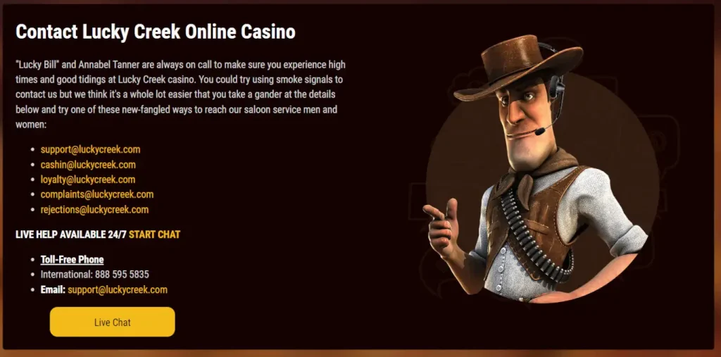 Online Lucky Creek Casino Review 2023: Login, Bonus Codes and Free Spins 8