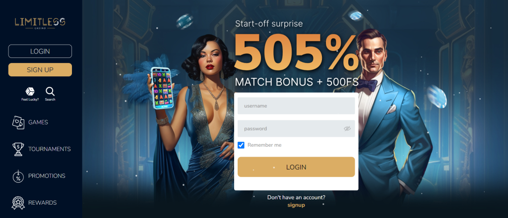 Review Online Limitless Casino 2023: Login, Bonus Codes, Free Chips and Spins 3