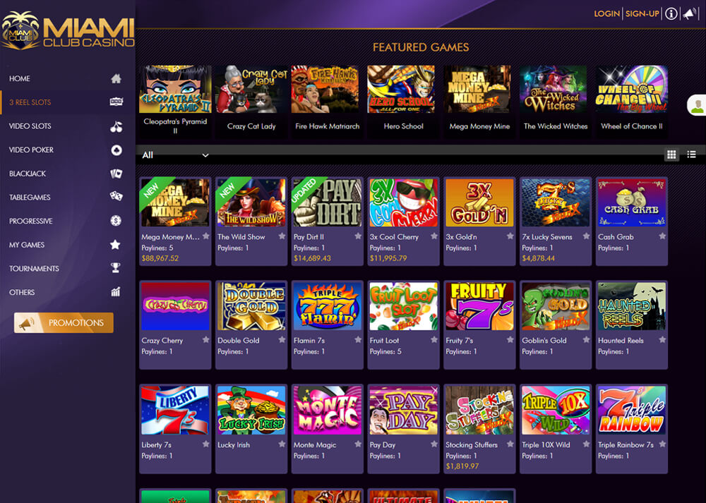 Safe Online Miami Club Casino Review 2023: Mobile App, Bonus Codes and Free Chips 8