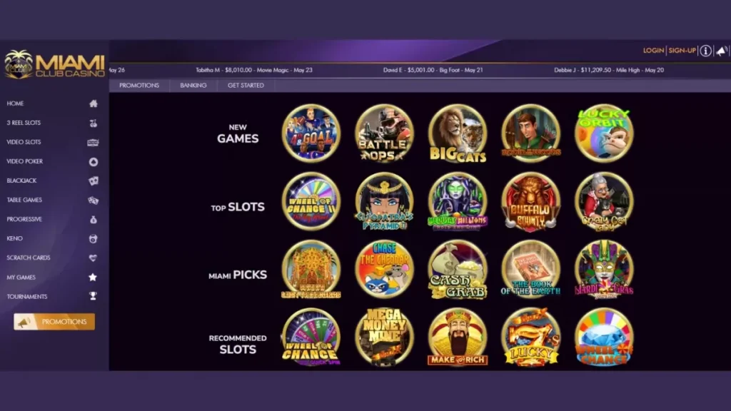 Safe Online Miami Club Casino Review 2023: Mobile App, Bonus Codes and Free Chips 7